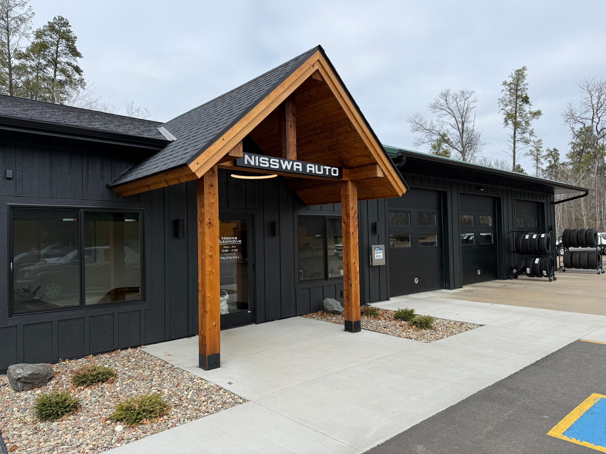 Nisswa-Auto-Bldg-Front Nisswa Automotive repair shop